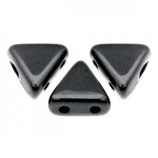 Les perles par Puca® Kheops beads Jet hematite 23980/14400